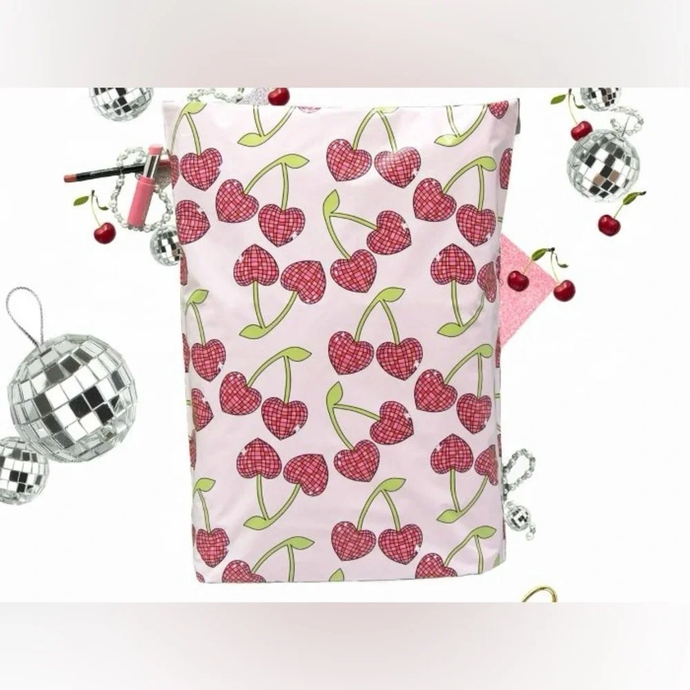 (12) Disco Cherry Designer Poly Mailers 14.5x19x4 - Picture 1 of 2